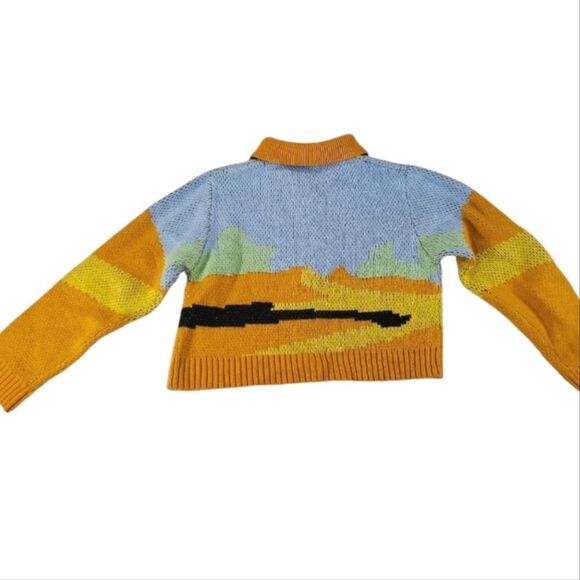 Ribbed Knit Cardigan Sweater - Picture 11 of 13